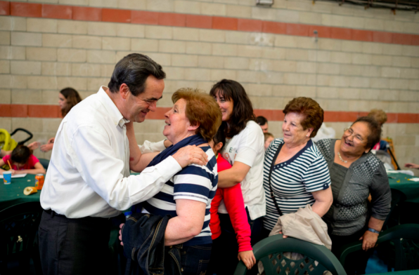 José Bono, en un acto electoral. Foto: Dani Pozo.